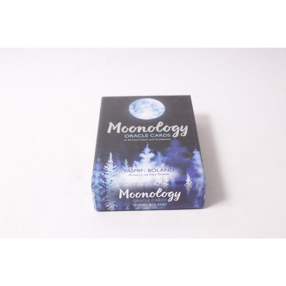 Moonology Oracle Cards with Guidebook by Yasmin Boland Boxed Set ~260302-WH 1017